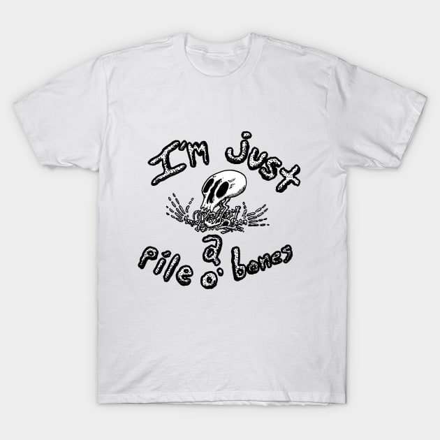 Pile 'O Bones T-Shirt by finnduffstuff